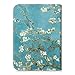 Fintie Case for Nook GlowLight 3, Slim Fit Premium Vegan Leather Folio Cover for Barnes and Noble Nook GlowLight 3 eReader 2017 Release Model# BNRV520, Blossom