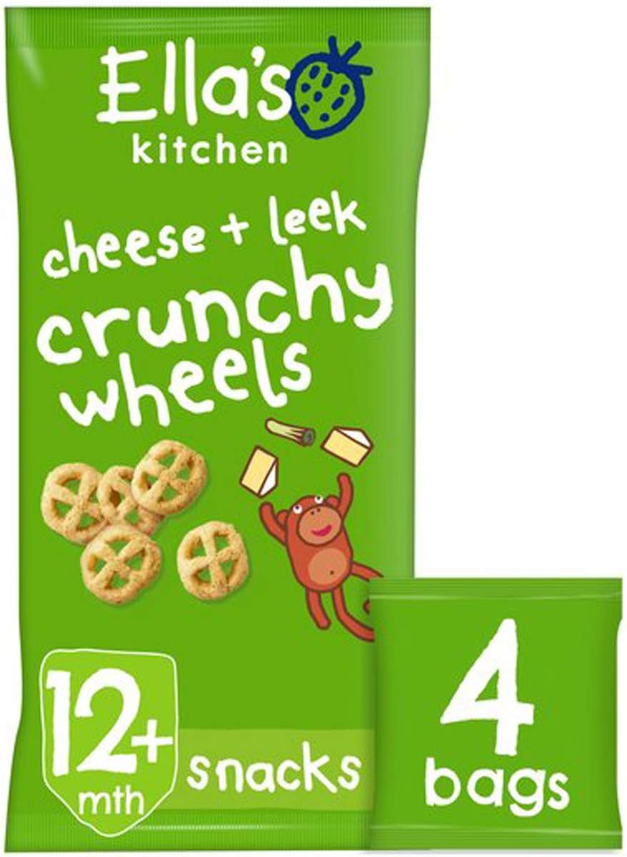 Ella’s Kitchen Cheese & Leek Crunchy Wheels