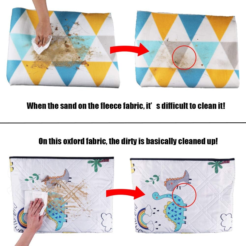 Sata Extra Large Beach & Picnic Blanket, 78" x 59”Picnic Blankets Floral Prints, Machine Washable Picnic Blanket Waterproof : Garden & Outdoor