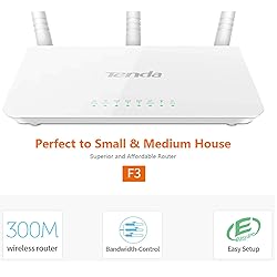 Tenda N300 Wireless Wi-Fi Router with High Power