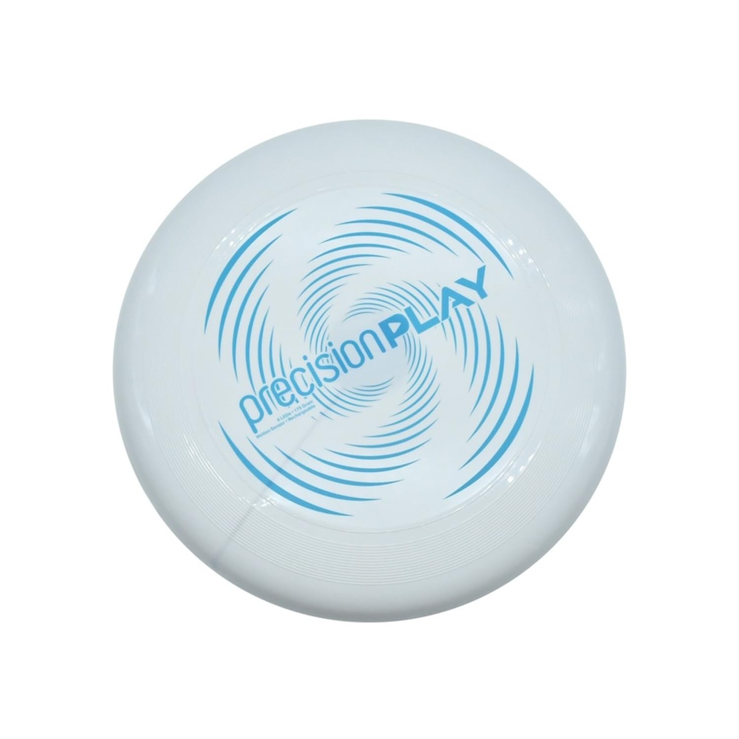 Precision Unisex Precisionplay Led Light Up Flying Disc, White