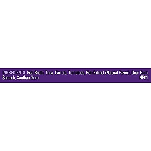 NUTRISH RACHAEL RAY PURRFECT BROTHS WET CAT FOOD, TASTY TUNA RECIPE WITH FLAKED TUNA & VEGGIES, 1.4 OUNCE POUCH, GRAIN FREE