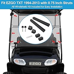 LEAPGOMAX Golf Cart Windshield Clips Sash Mounting