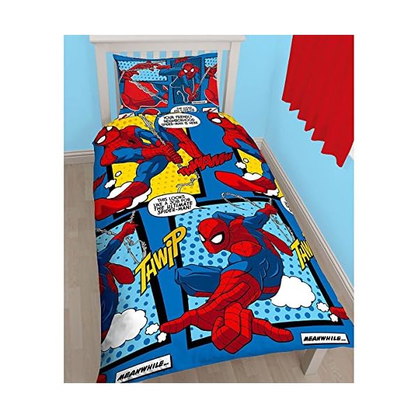 spiderman single bed set