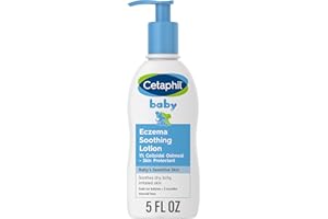 Cetaphil Baby Eczema Soothing Lotion with Colloidal Oatmeal, For Dry, Itchy and Irritated Skin, 5 Fl. Oz