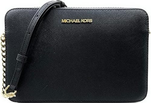 Michael Kors Women's Jet Set Item East West Crossbody Bag in Black - Main Image