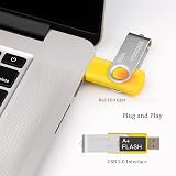 ENUODA 16GB USB 2.0 Memory Stick 10 Pack Swivel Multi-Color Set view 5