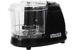 IMUSA USA GAU-80319B Cup Mini Chopper 1.5-Cup, Black