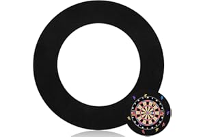 Rotatingpals Dart Board Wall Protectors, Felt Dartboard Wall Protector, Dartboard Surround for Professional 17.75 and 18 in Backboard Surround