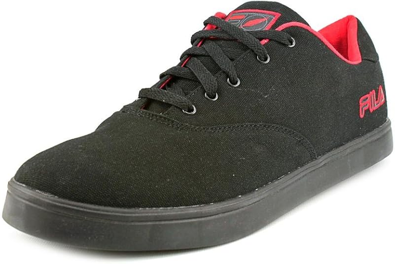 Fila Mens G300 3030 Casual Shoes Black &amp; Red