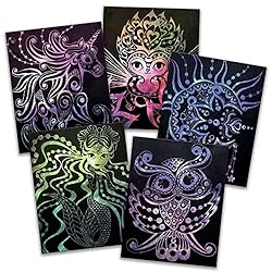 Nebulous Stars Scratch & Sketch, Scratch Art Set