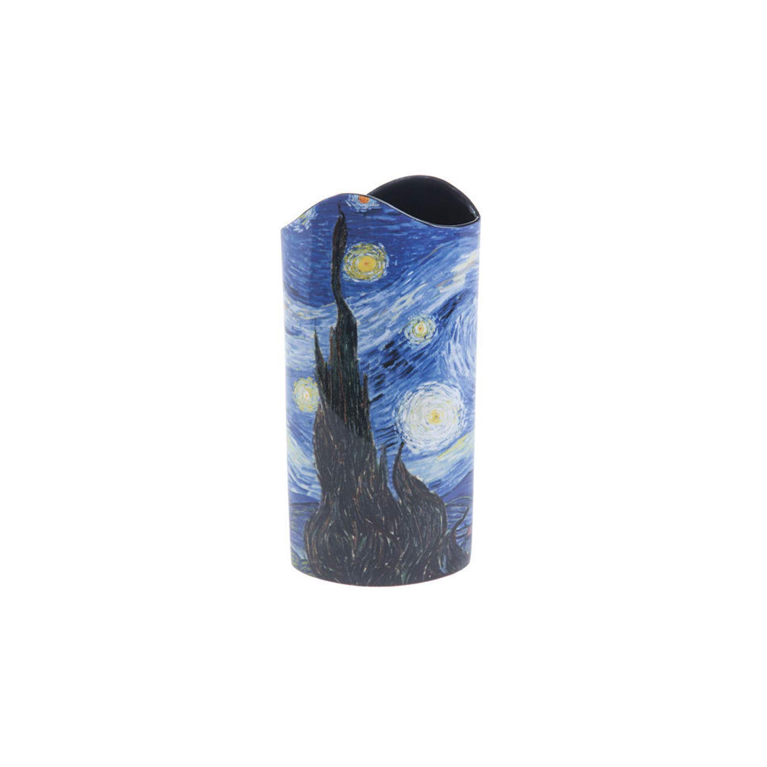 Dartington John Beswick Van Gogh Starry Night Ceramic Art Vase Height:- 25.5cm Diameter:- 12cm Parastone SDA029