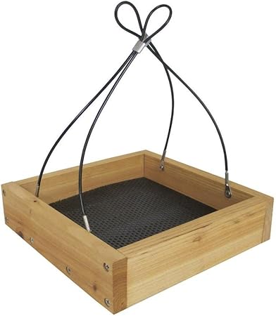 Amazon Com Wild Wings Wwcf23 Cedar Tray Bird Feeder Garden