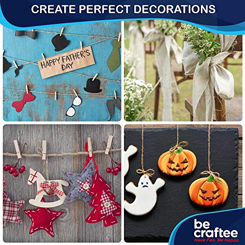 6 Natural+Jute+Twine+Pack+Crafting