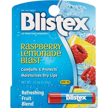 Blistex Raspberry Lemonade Blast Lip Protectant Spf 15 Sunscreen