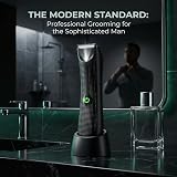Vexloria Ball Trimmer Men Body Groomer Ceramic Blade Head LED Light IPX5 Wet Dry view 7