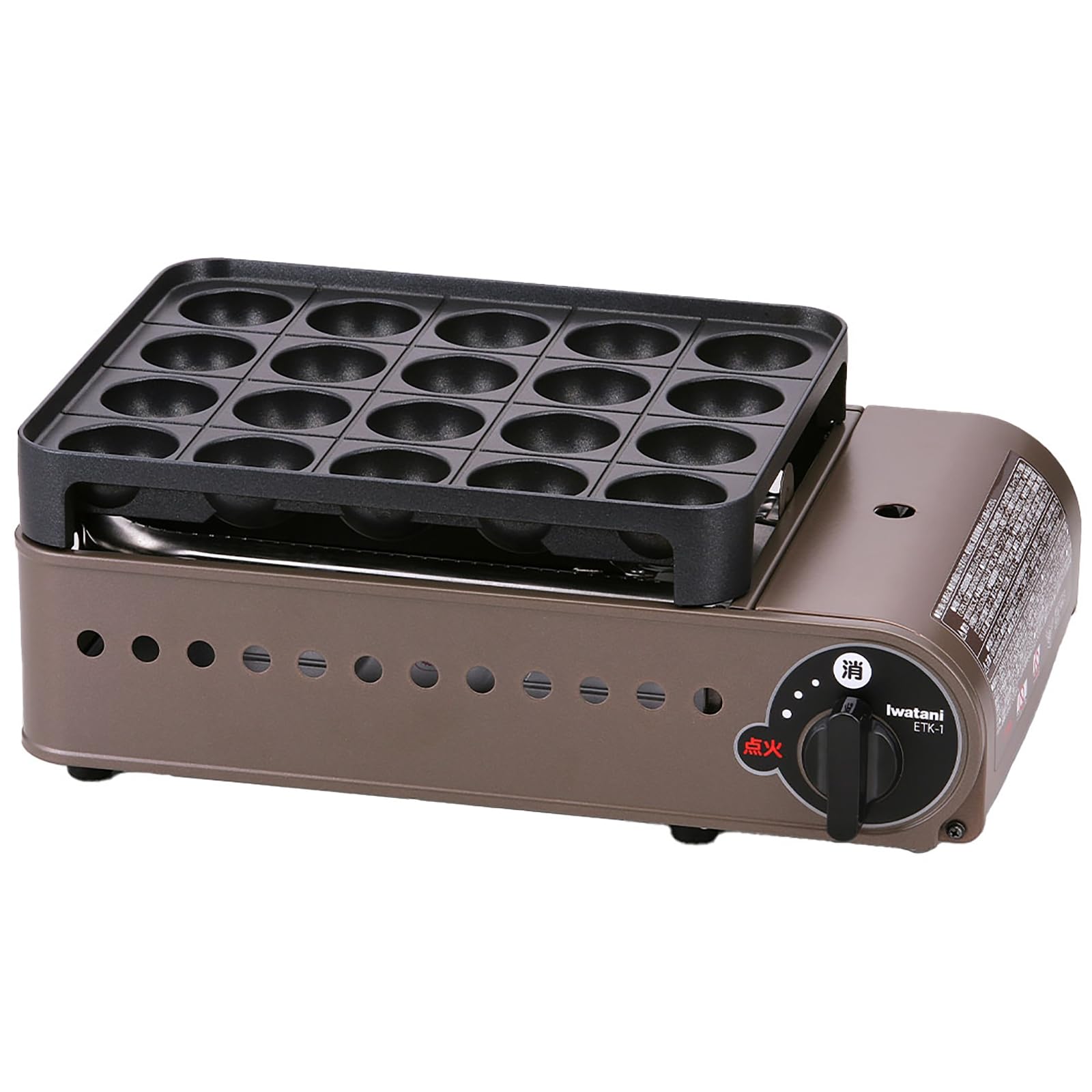 岩谷産業 CB-ETK-1 カセットガス たこ焼き器 スーパー炎たこの商品画像