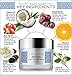 TOULON Night Face Cream For Women - Best Natural Face Moisturizer for Dry Skin with Vitamin C, Cocoa Butter & Grapeseed Oil to Build Collagen, Reduce Fine Lines & Firm Neck and Decollete