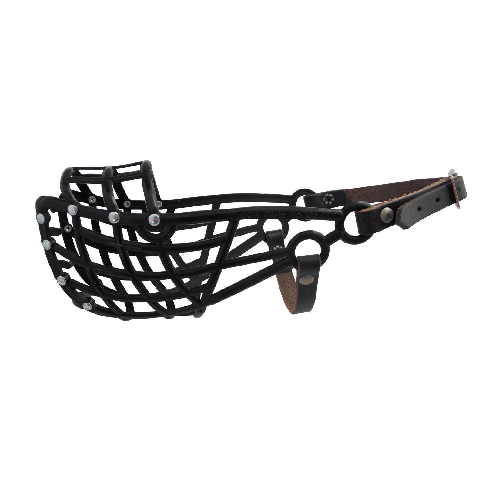 Muzzle Don Pare Model 103&nbsp;Training and transport muzzle for medium dogs with narrow head whippet in different colours racing muzzle and coursing muzzle from Amathings