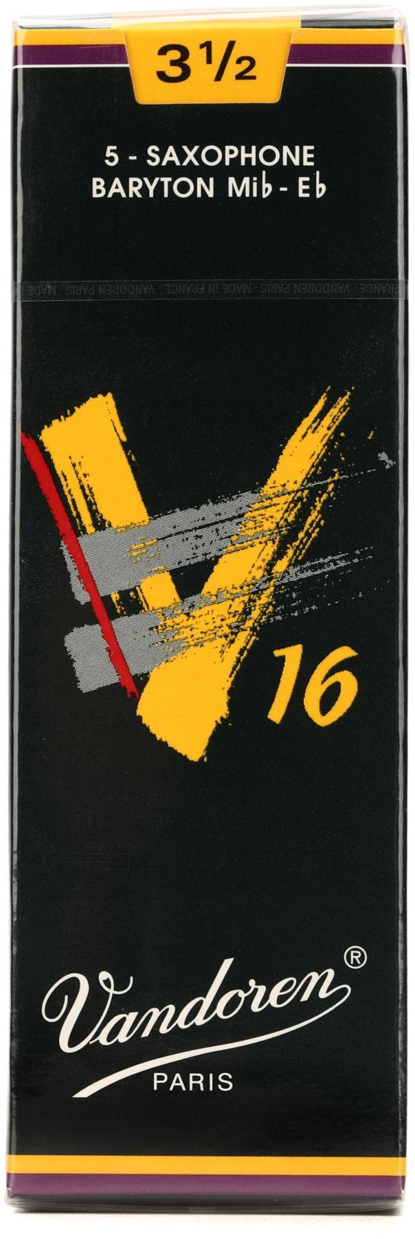 Vandoren V16 Baritone saxophone reeds, box of 5 - Strength 3,5