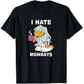 Garfield Ich Hasse Mondays Coffee T-Shirt