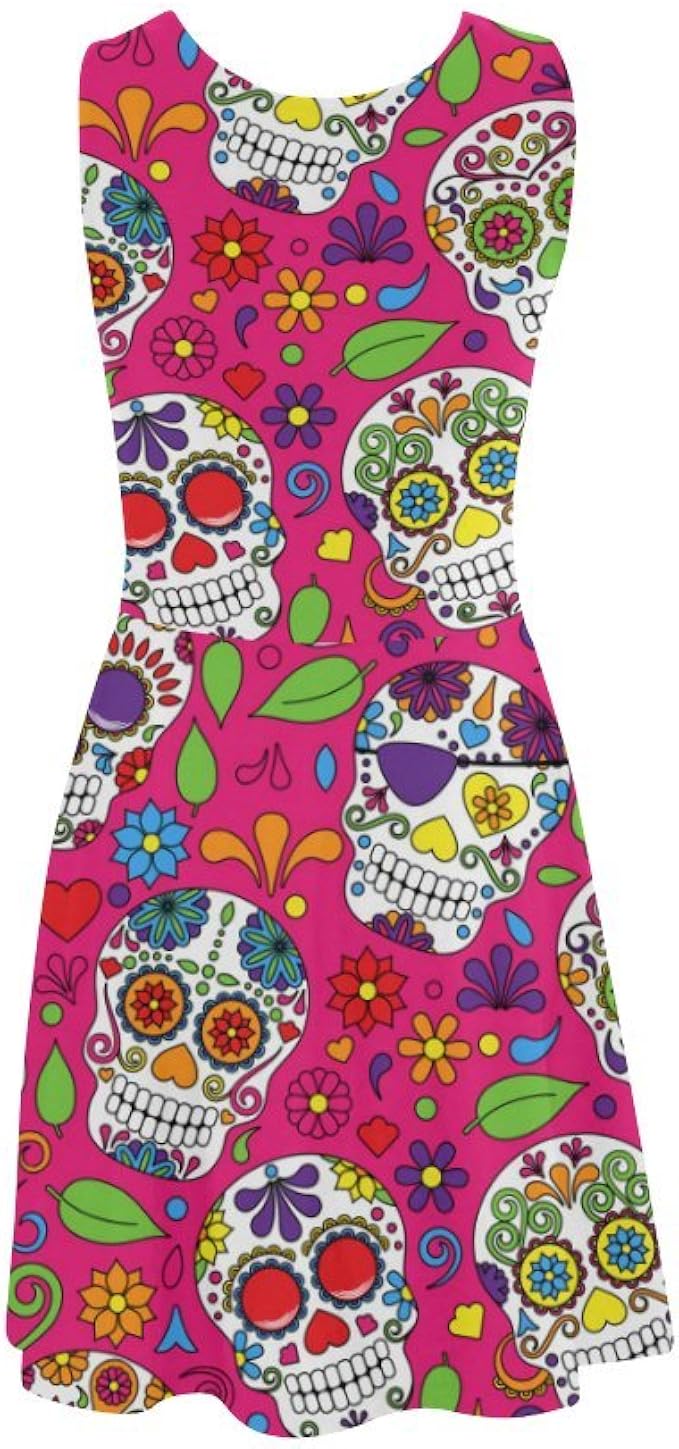 skull sundress