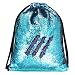 Alritz Mermaid Sequin Drawstring Bags Reversible Sequin Dance Bags Gym Backpacks for Girls primary