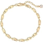 BENEIGE Gold Bracelets for Women 14k Gold Paperclip Bracelets Binding Bracelet, Adjustable Bracelets for Women Dainty Handmade Link Bracelet