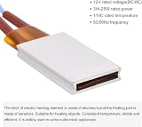 sourcing map PTC Heating Element 12V 3W-25W 110C Ceramic Thermostatic Heater view 3