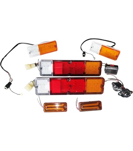 Bumper Light And Handle Set For Suzuki Samurai Sierra SJ410/413 Gypsy Jimny