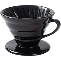 Airmoon Coffee Dripper, Ceramic Pour Over Coffee Maker, Reusable Coffee Filter Cup, Slow Brewing Accessories for Home…