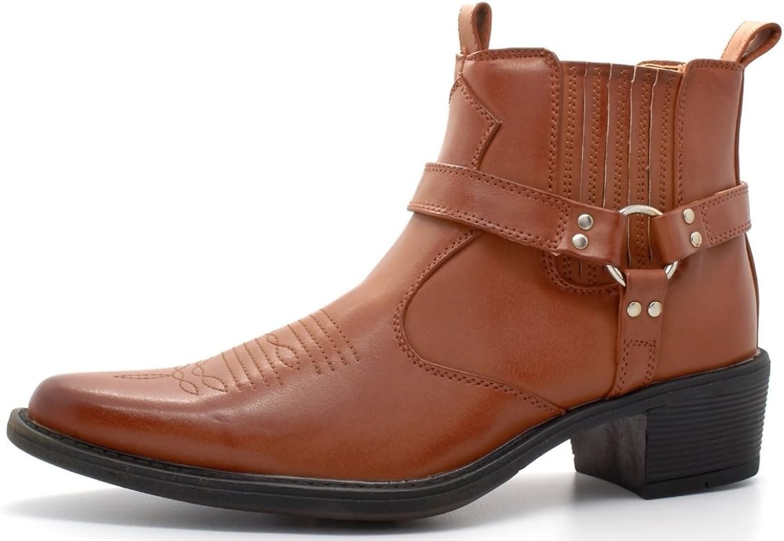 mens cuban heel boots amazon
