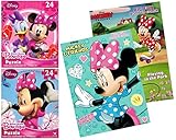 Disney Jigsaw Puzzles for Kids - Minnie Mouse 24 Piece Puzzles (2 Puzzles)