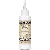 Books By Hand, PH Neutral PVA Adhesive, Bookbinding Glue, Dries Clear, Remains Flexible - 4 Ounce