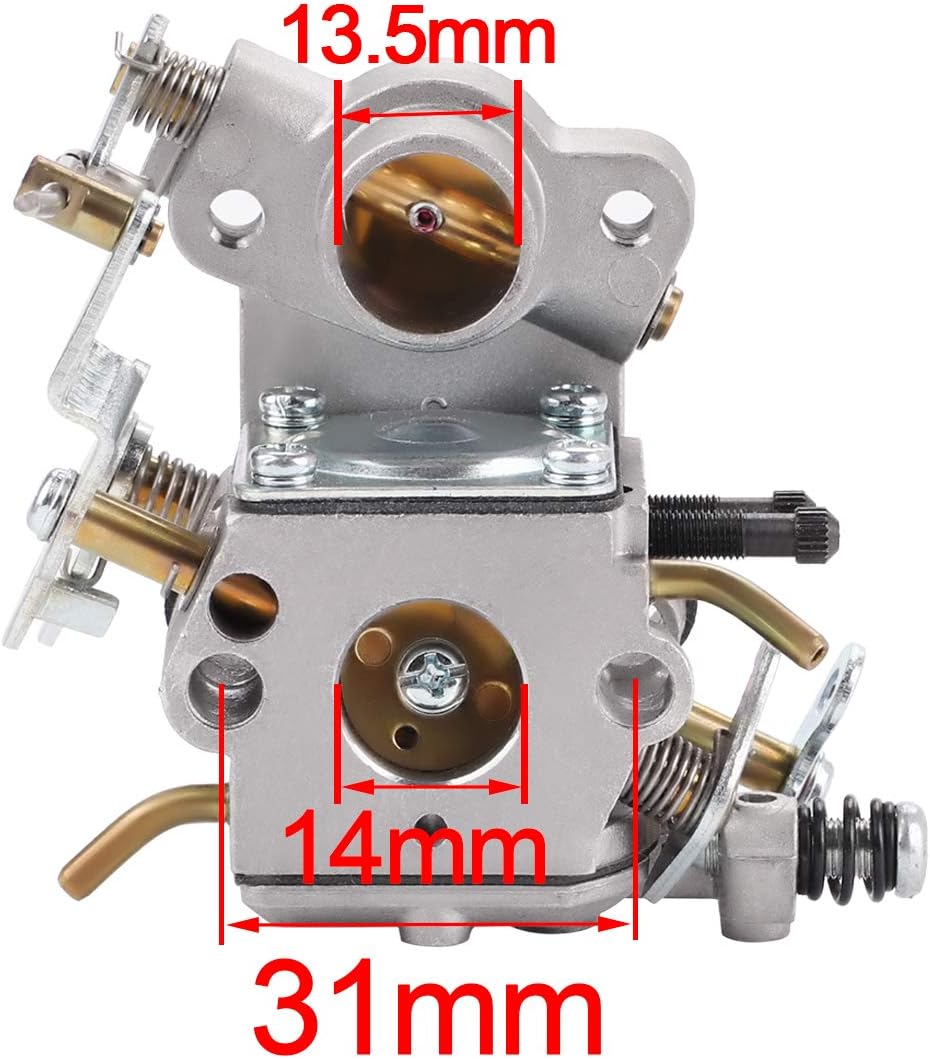 Hipa C1M-W26 Carburetor with 530057925 Air Filter Fuel Line Filter Tune-up Kit for Poulan P3314 P3416 P3816 P4018 PP3416 PP3516 PP3816 PP4018 PPB3416 PPB4018 PPB4218 S1970 Power Gas Chainsaw: Garden & Outdoor