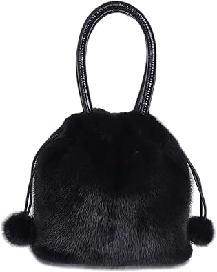 mink fur handbags