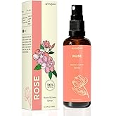 Rose Room, Linen & Pillow Spray by Aromafume | 100ml/3.38 fl oz | with Pure Rose Essential Oil | Aromatherapy Spray | Mist for Bedding, Fabrics