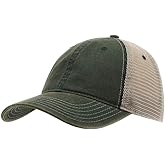 The Vintage Year Washed Cotton Unstructured Soft Mesh Adjustable Trucker Baseball Cap
