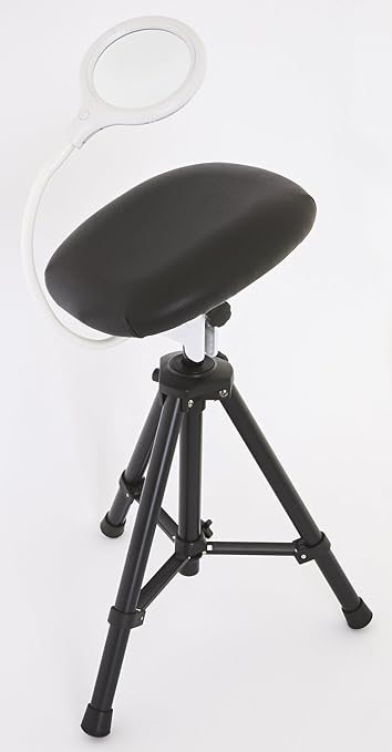 mobile Fußpflege Beinauflage + LED KLemmleuchte