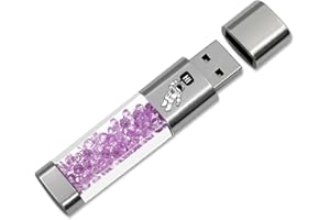 USB Flash Drive 64GB, Techkey External Memory Photo Keeper Storage Stick for Picture/Video/Data Saver/Backup V1.95 High Speed