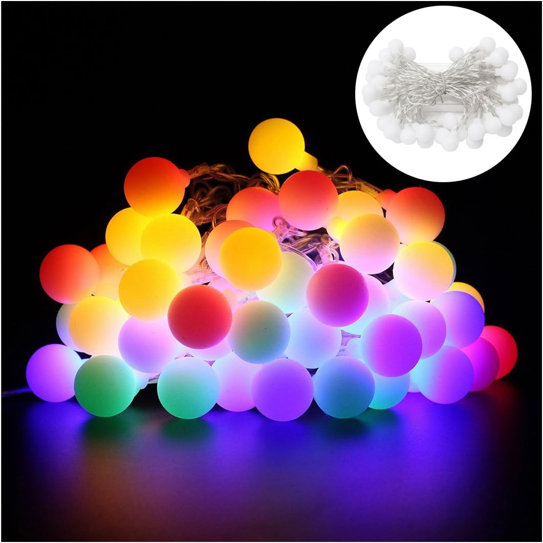 Amazon Led おしゃれ ボールライト ストリングライト ロマンチック クリスマスライト インテリア クリスマスツリー 飾りライト 電源式 室内 室外 かわいい 電飾 Diy デコレーション Ledライト10m 100led 虹色 ライト ホビー Amazon Led おしゃれ ボールライト ストリングライト ロマンチック クリスマスライト インテリア クリスマスツリー 飾りライト 電源式 室内 室外 かわいい 電飾 Diy デコレーション Ledライト10m 100led 虹色 ライト ホビー