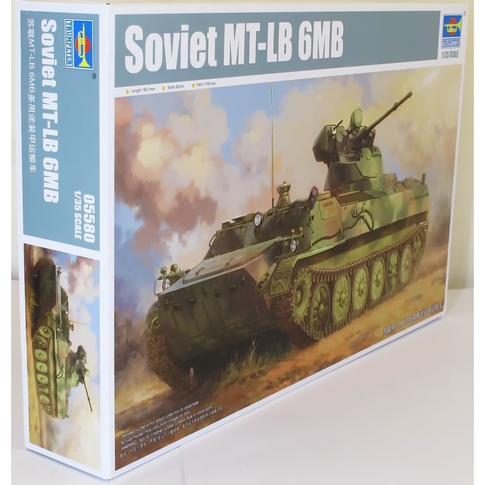 Trumpeter 1:35 - Soviet MT-LB Tracked Amphibious Vehicle