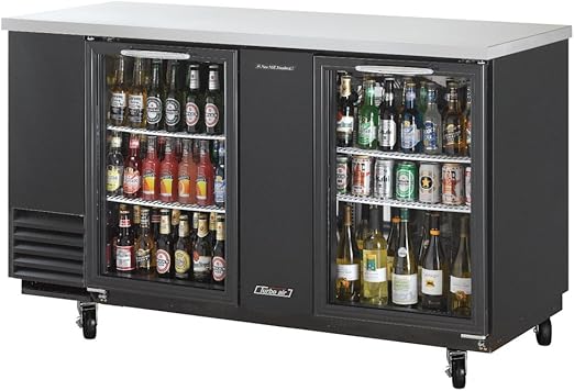Phiestina 24 Inch Beverage Cooler Refrigerator 175 Can Built In Or Free Standing Beverage Fridge With Glass Door For Soda Beer Or Wine Drink Fridge For Home Bar Or Office Burnelverchink