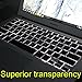 Keyboard Cover for MacBook Pro 13”15”17” MacBook Air 13” (with or without Retina Display) Keyboard Skin for MacBook Air 13 Inch （Black） (Black)