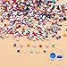 PH PandaHall 1400pcs 12 Color 3mm Faceted Rhinestones Flatback Flat Round No Hotfix Acrylic Crystals Rhinestones Glitter Decorations 3D Diamond Gems in Case for Cell Phone Nail Art