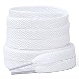 Stepace [2 Pairs Flat Shoe Laces for Sneakers 5/16