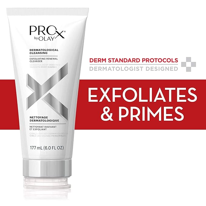 olay exfoliating renewal cleanser