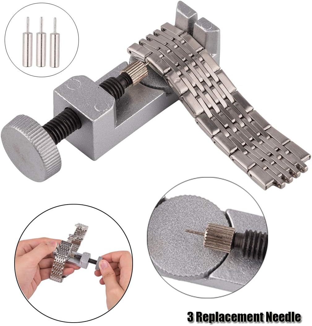 ZEXETT Watch Repair Tool Kit, 200 PCS Professional Spring Bar Tool Set with User Manual, Case Opener Spring Bar Watch Band Link Tool Set with Carry Case: Home Improvement