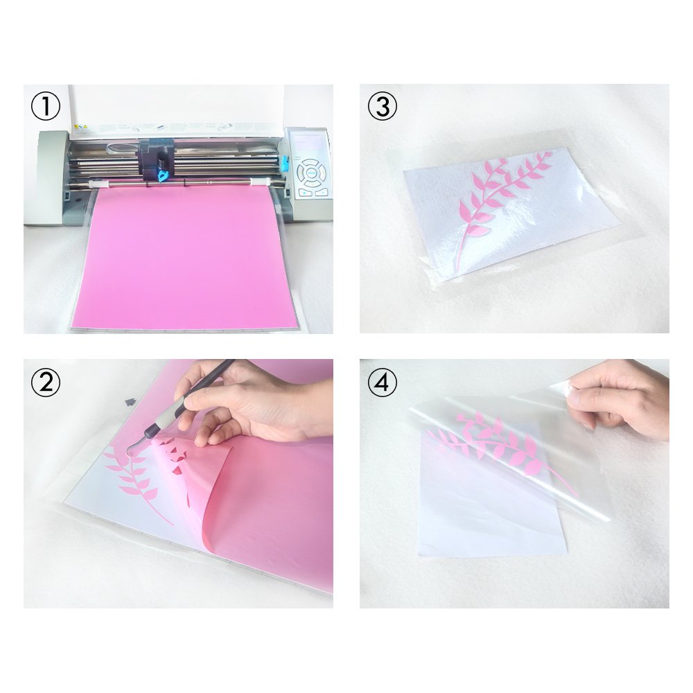 TECKWRAP 12"x12" Permanent Assorted Adhesive Vinyl Sheets (38 Sheets