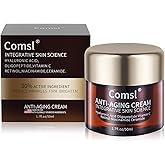 comsl US-Made With 30% Active Ingredients,SGS Certified, Retinol Vitamin C Niacinamide, Ceramide,Oligopeptides,Anti-Aging Face Moisturizer for Face, Firming Skin Care,Neck & Upper Chest -1.7 fl.oz